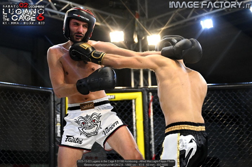 2023-12-02 Lugano in the Cage 6 01166 Kickboxing - Alfred Maccagni-Filippo Pfister